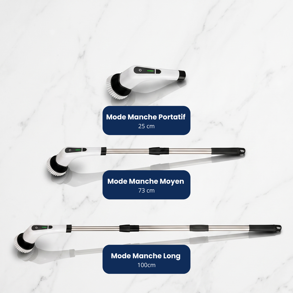 Bross'Net™ — La Brosse Électrique Tout-en-Un
