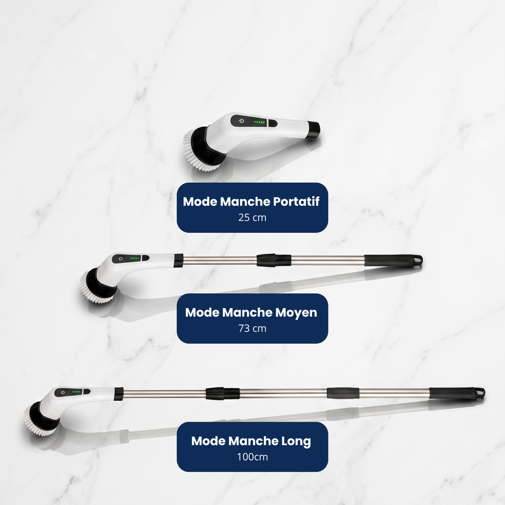 Bross'Net™ — La Brosse Électrique Tout-en-Un